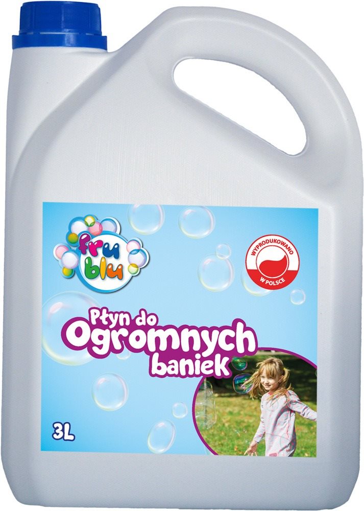Fru Blu Veľké bubliny náplň 3 l Náplň do bublifuku