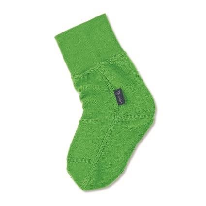 Sterntaler do čižiem fleece zelené 8501480, 20 Ponožky