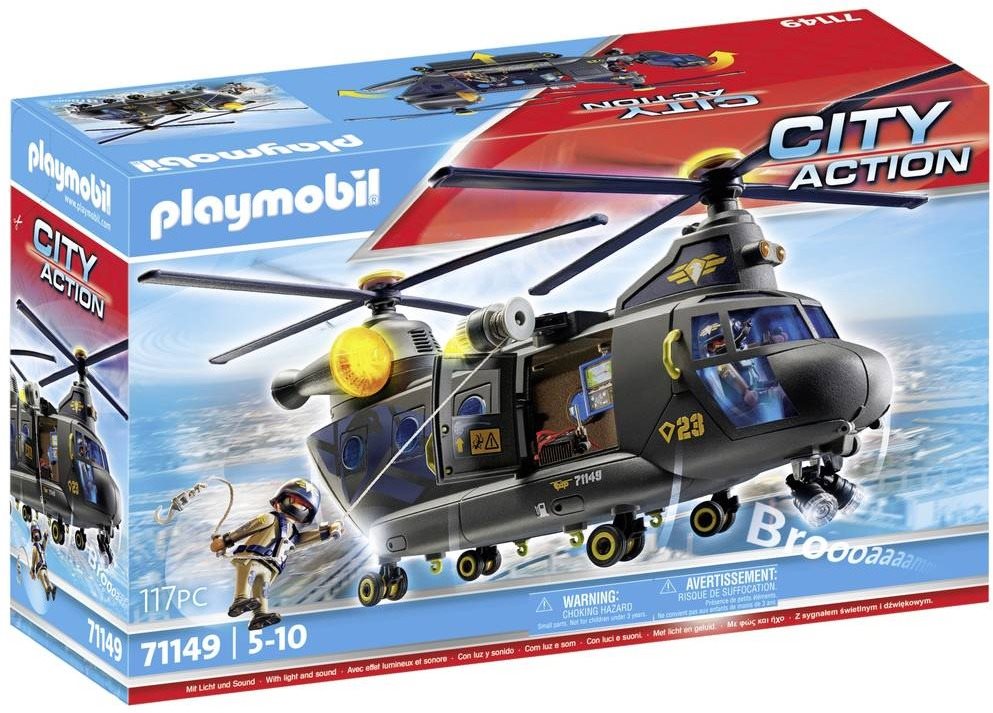 Playmobil 71149 Záchranarska helikoptéra špeciálne jednotky...