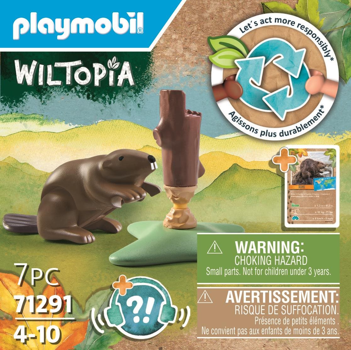 Playmobil 71291 Wiltopia – Bobor Stavebnica