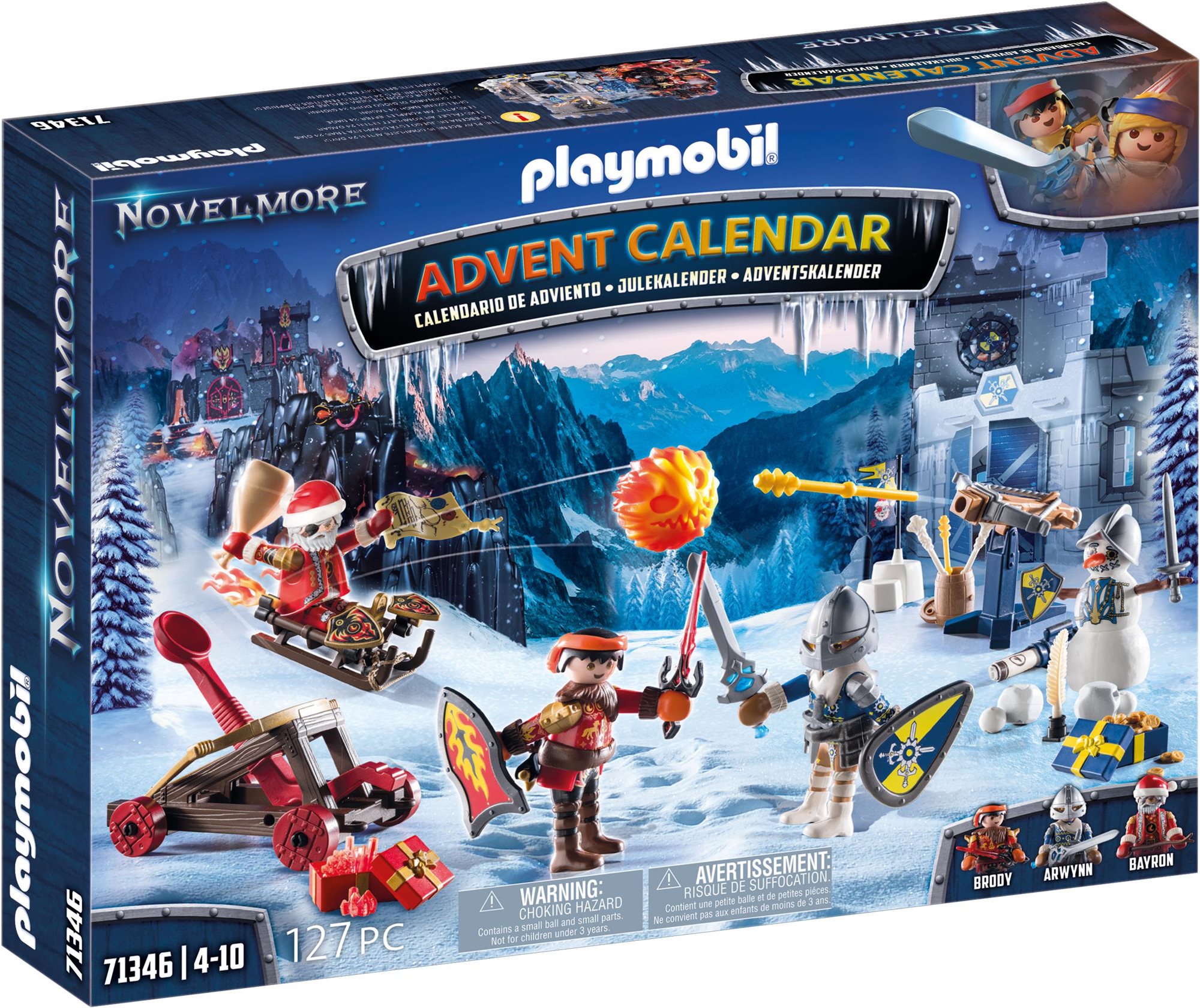 Playmobil 71346 Adventskalender Novelmore - Schneeballschlacht...