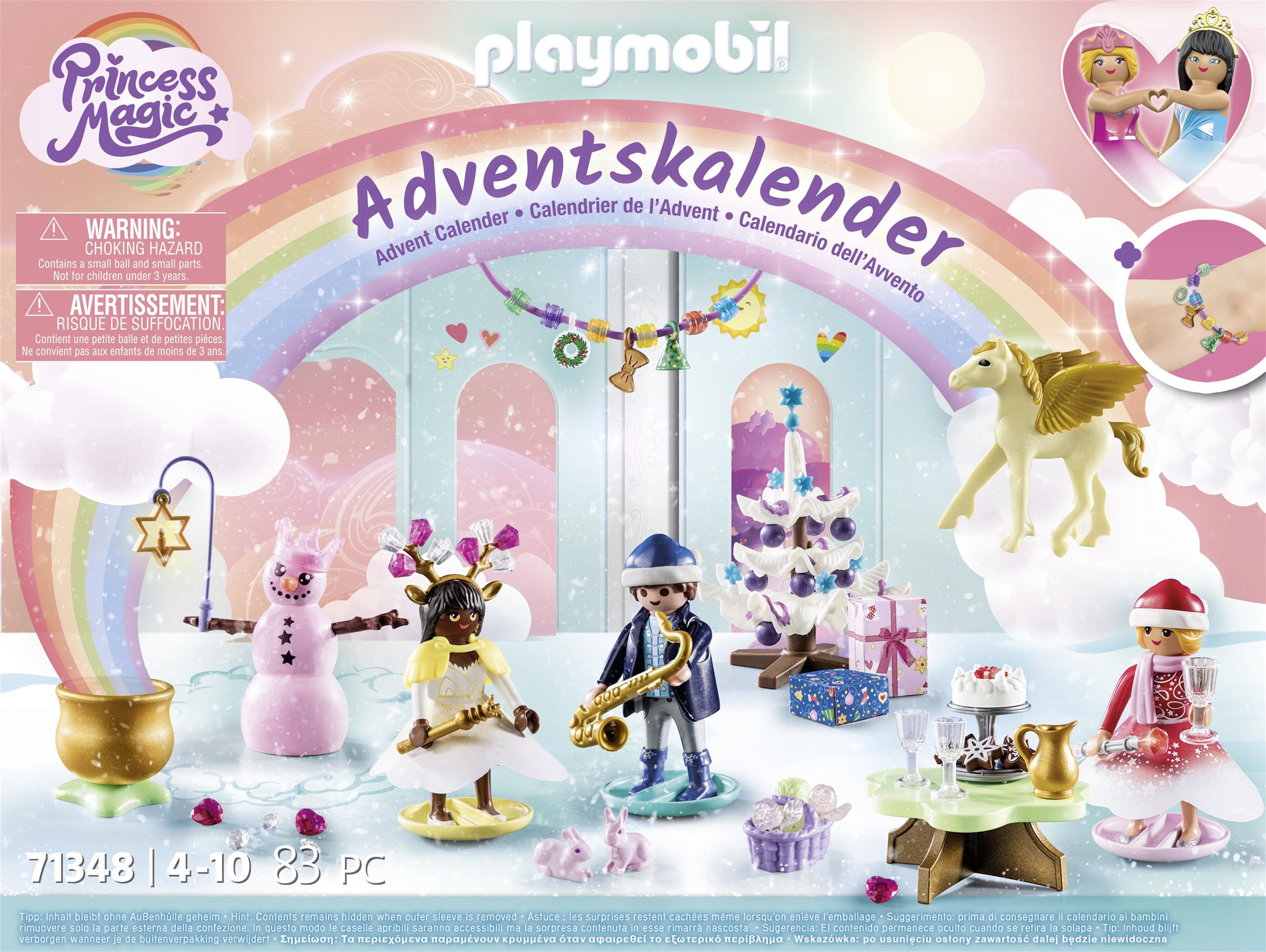 Playmobil 71348 Adventní kalendář "Vánoce pod duhou Adventný kalendár
