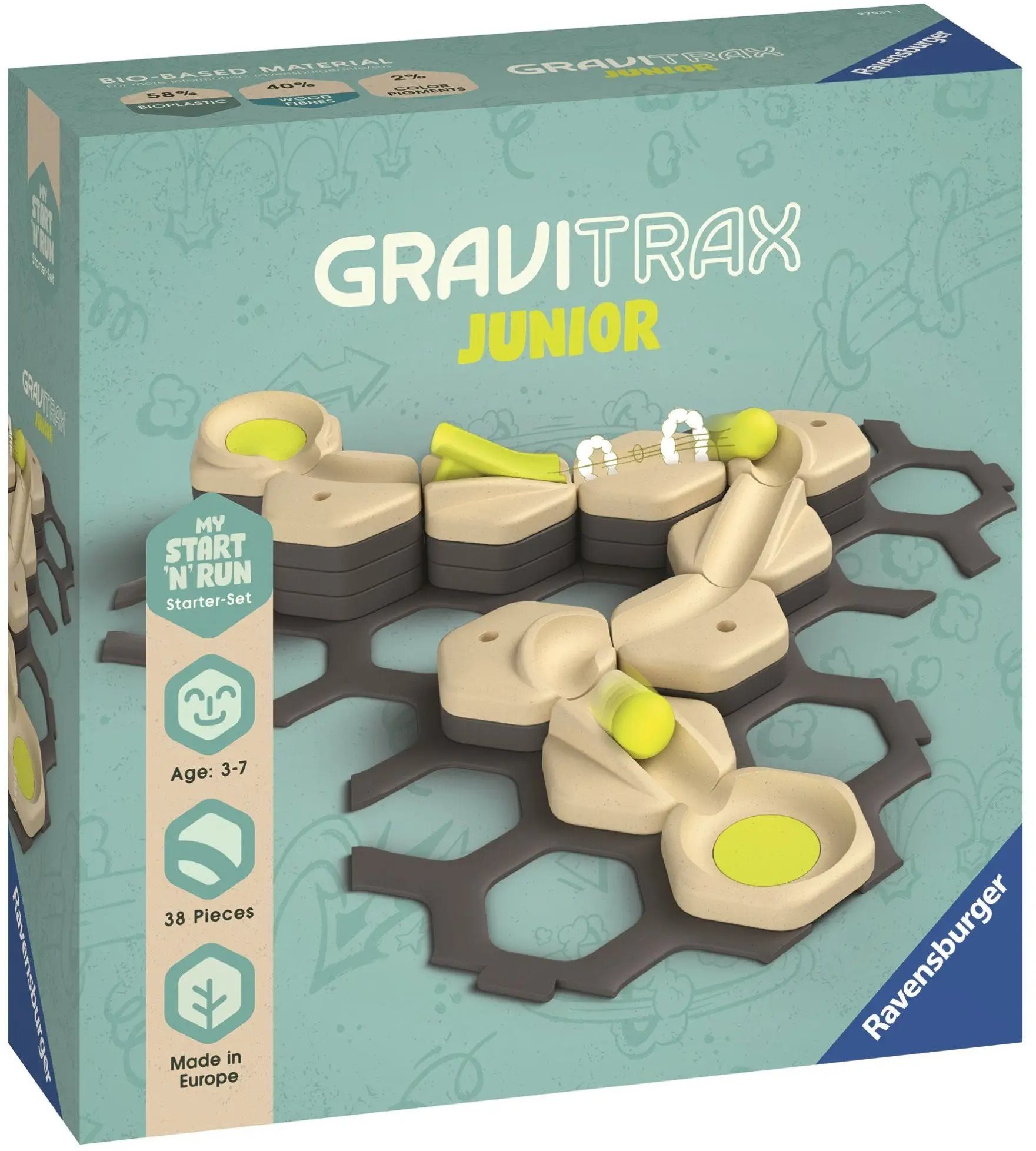 GraviTrax Junior Start kezdőkészlet Golyópálya