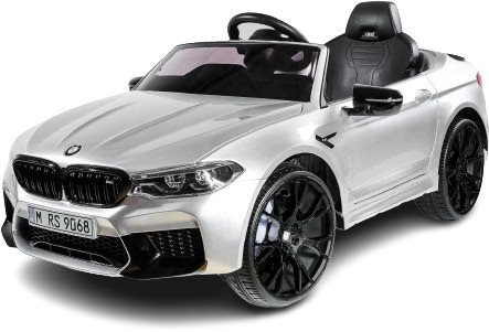 Elektrické autíčko BMW M5 24V, strieborná metalíza Elektrické auto...