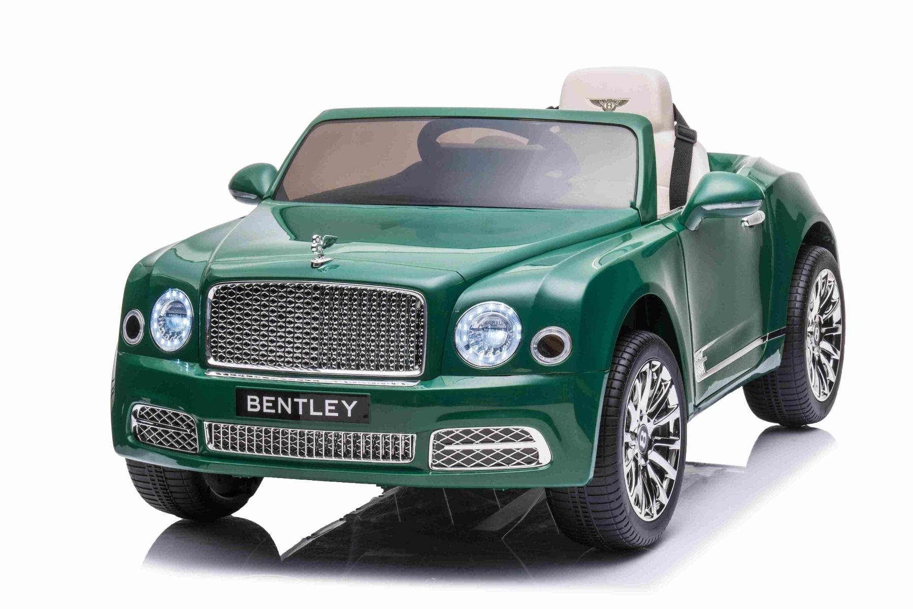 Elektrické autíčko Bentley Mulsanne 12V, zelené Elektrické auto pre...