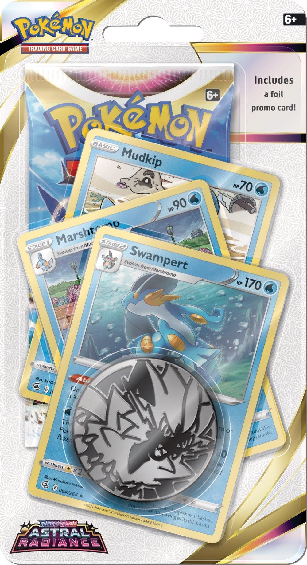 Pokémon TCG: SWSH10 Astral Radiance - Premium Checklane Blister...