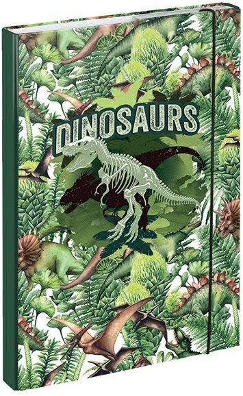 BAAGL Dosky na školské zošity A4 Dinosaurus Školské dosky