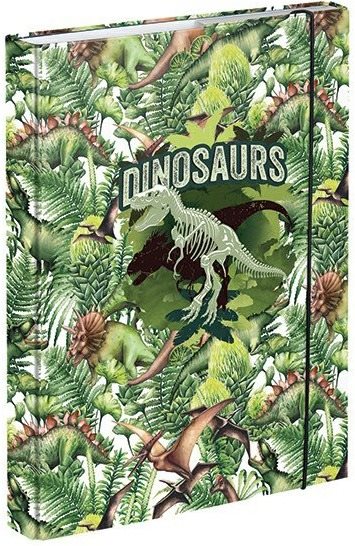 BAAGL Dosky na školské zošity A5 Dinosaury Školské dosky