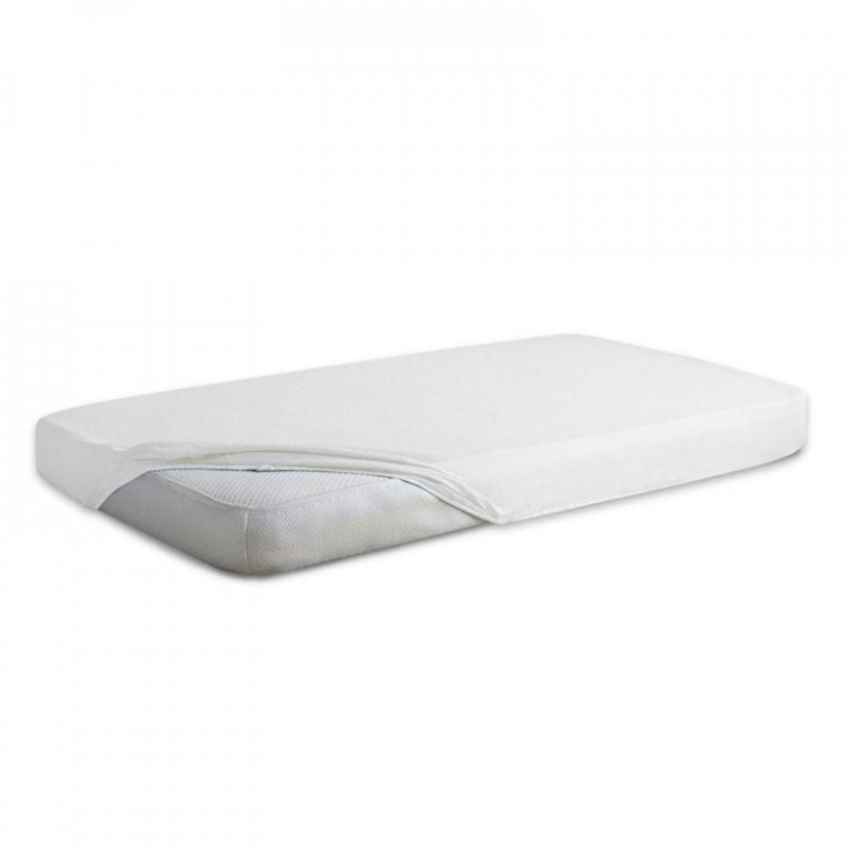 BABYMATEX vízálló lepedő 60 x 120 cm fehér Kiságy lepedő