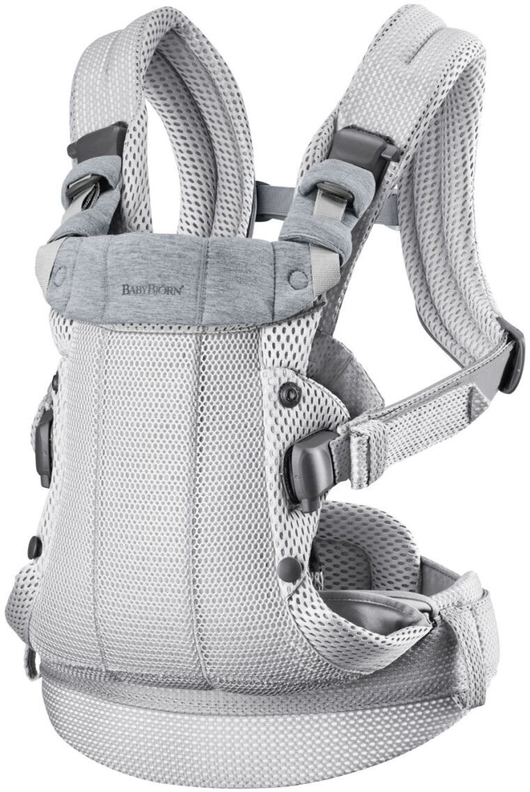 Babybjörn nosič HARMONY Silver 3D mesh Nosič pre dieťa