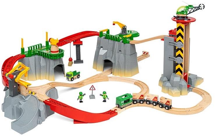 BRIO WORLD 36010 Prepravná vysokohorská vlaková súprava Vláčiková...