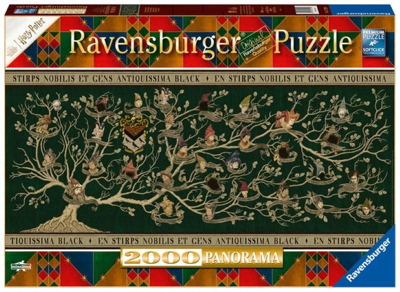 Ravensburger 172993 Harry Potter: Rodokmeň 2000 dielikov Panoráma...