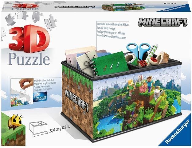 Ravensburger 3D Puzzle 112869 Minecraft Aufbewahrungsbox - 216...