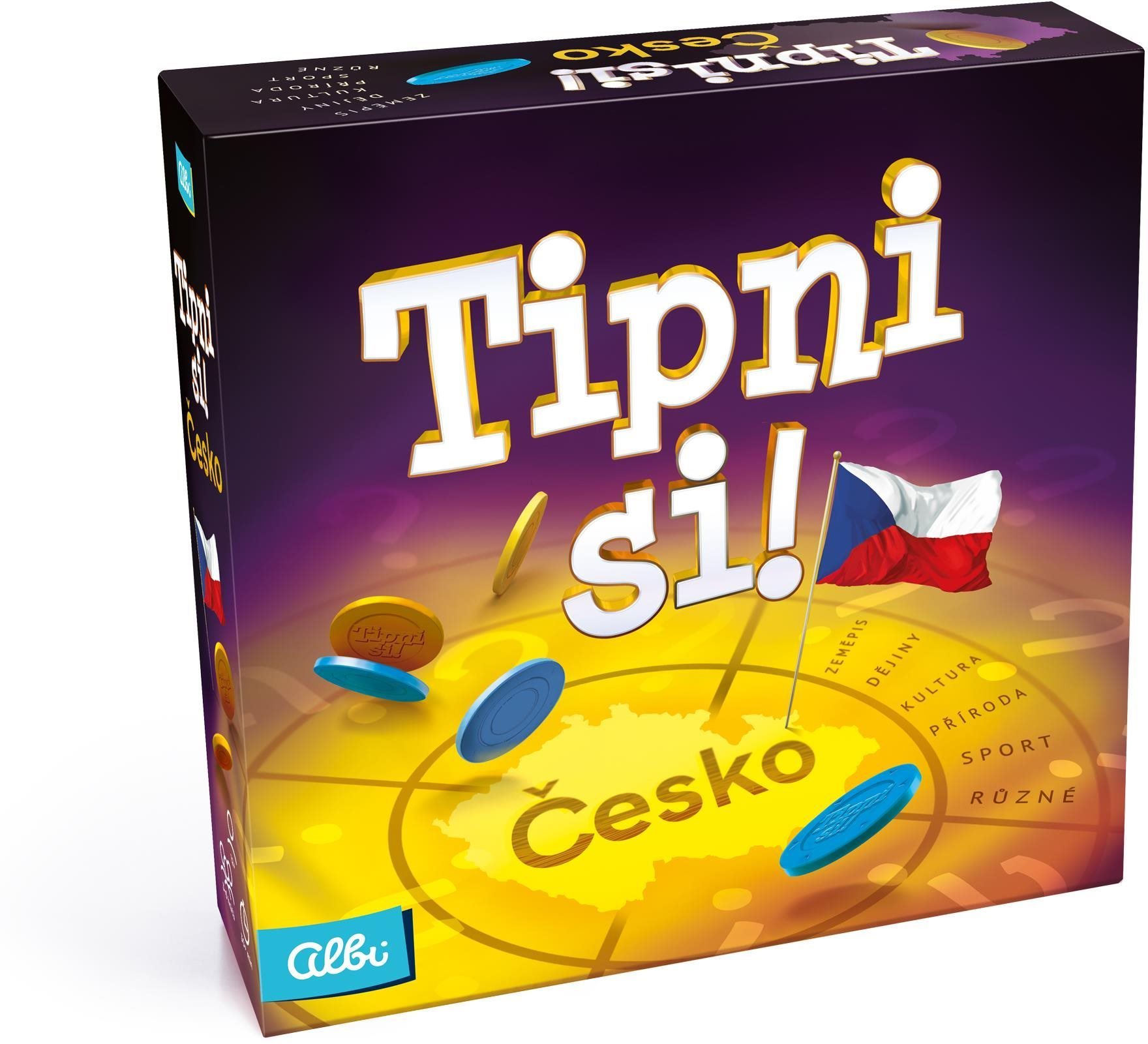 ALBI Tipni si! Česko (zmenšená škatuľa) Dosková hra
