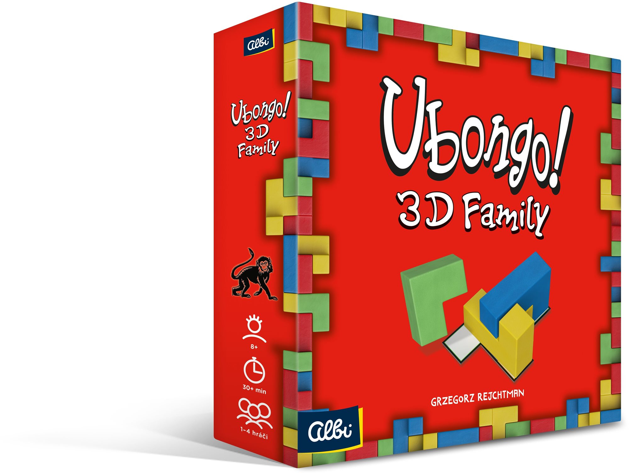 ALBI Ubongo 3D Family – druhá edícia Dosková hra