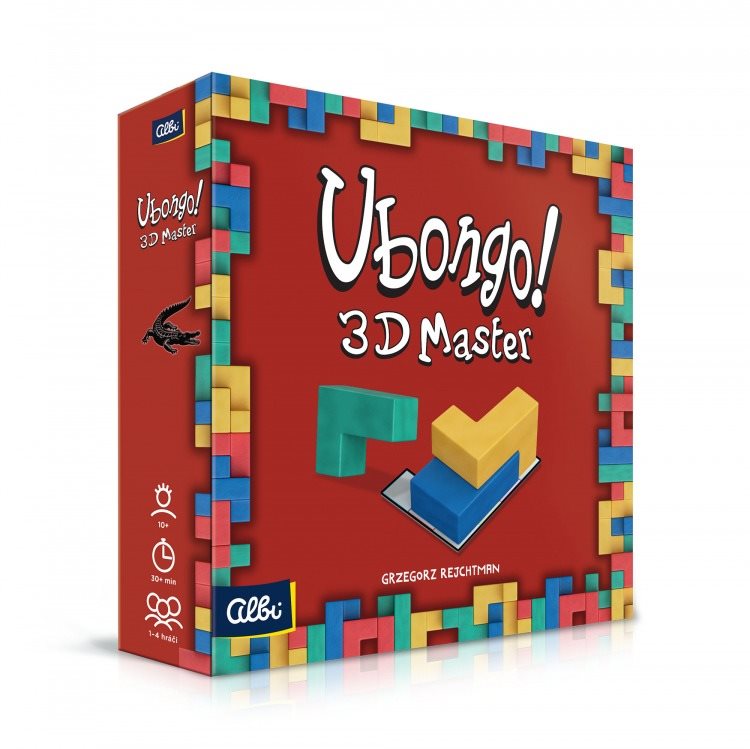 ALBI Ubongo 3D Master Dosková hra