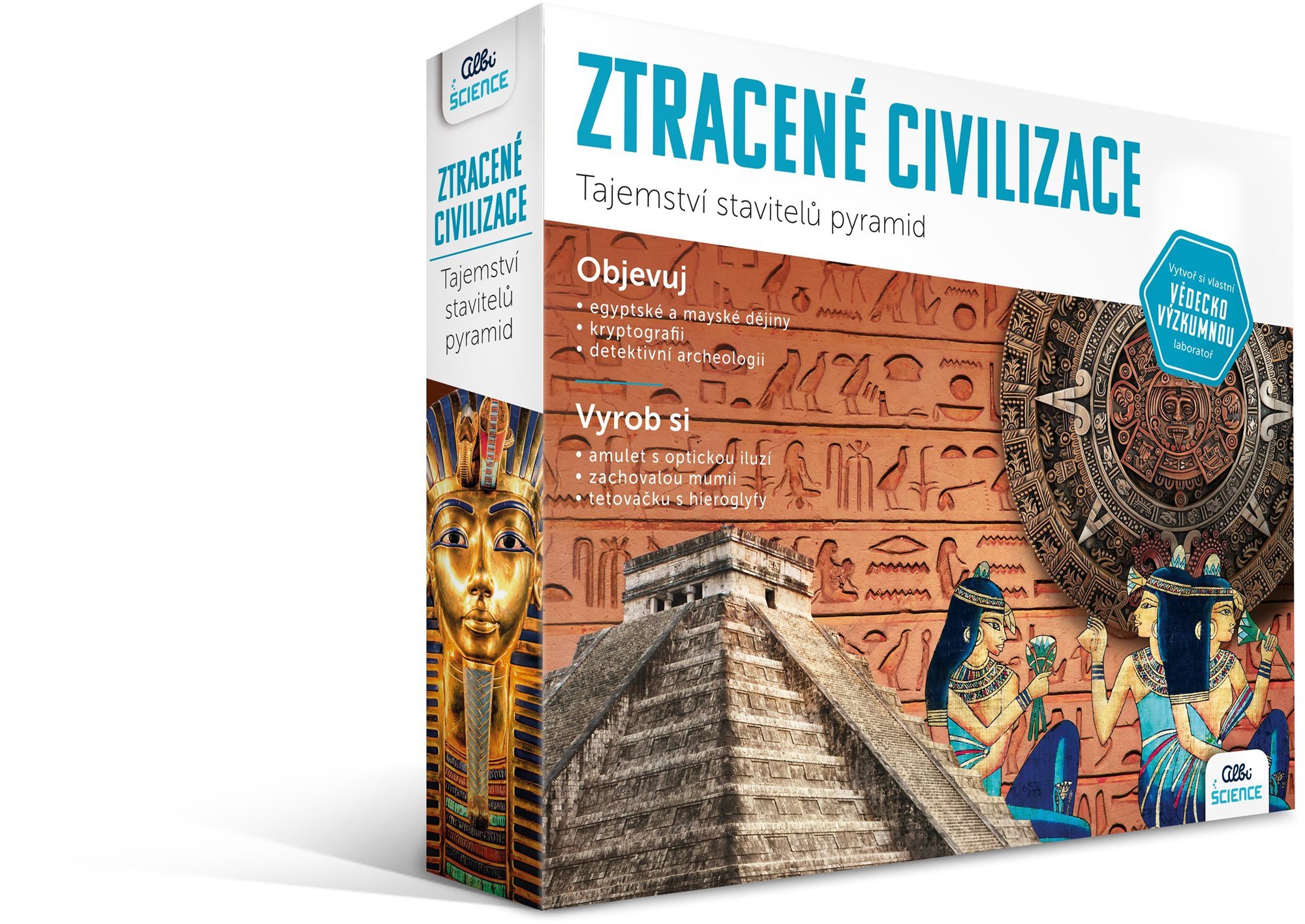 ALBI Ztratené civilizácie Experimentálna súprava