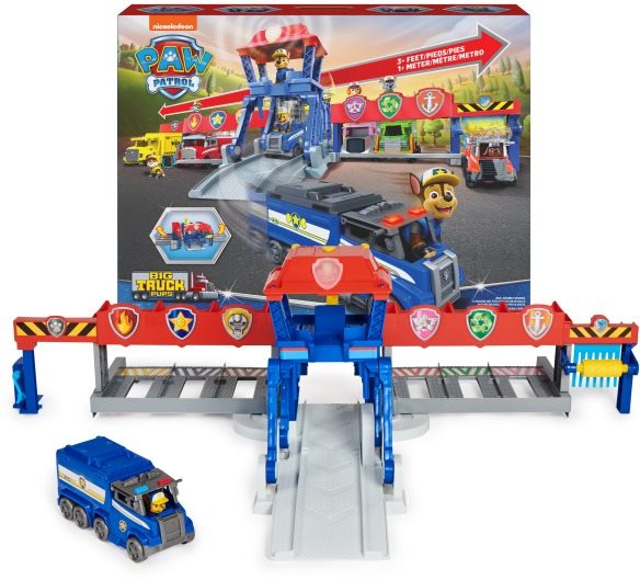 Paw Patrol Big Trucks Großes Parkhaus Spielzeug-Garage