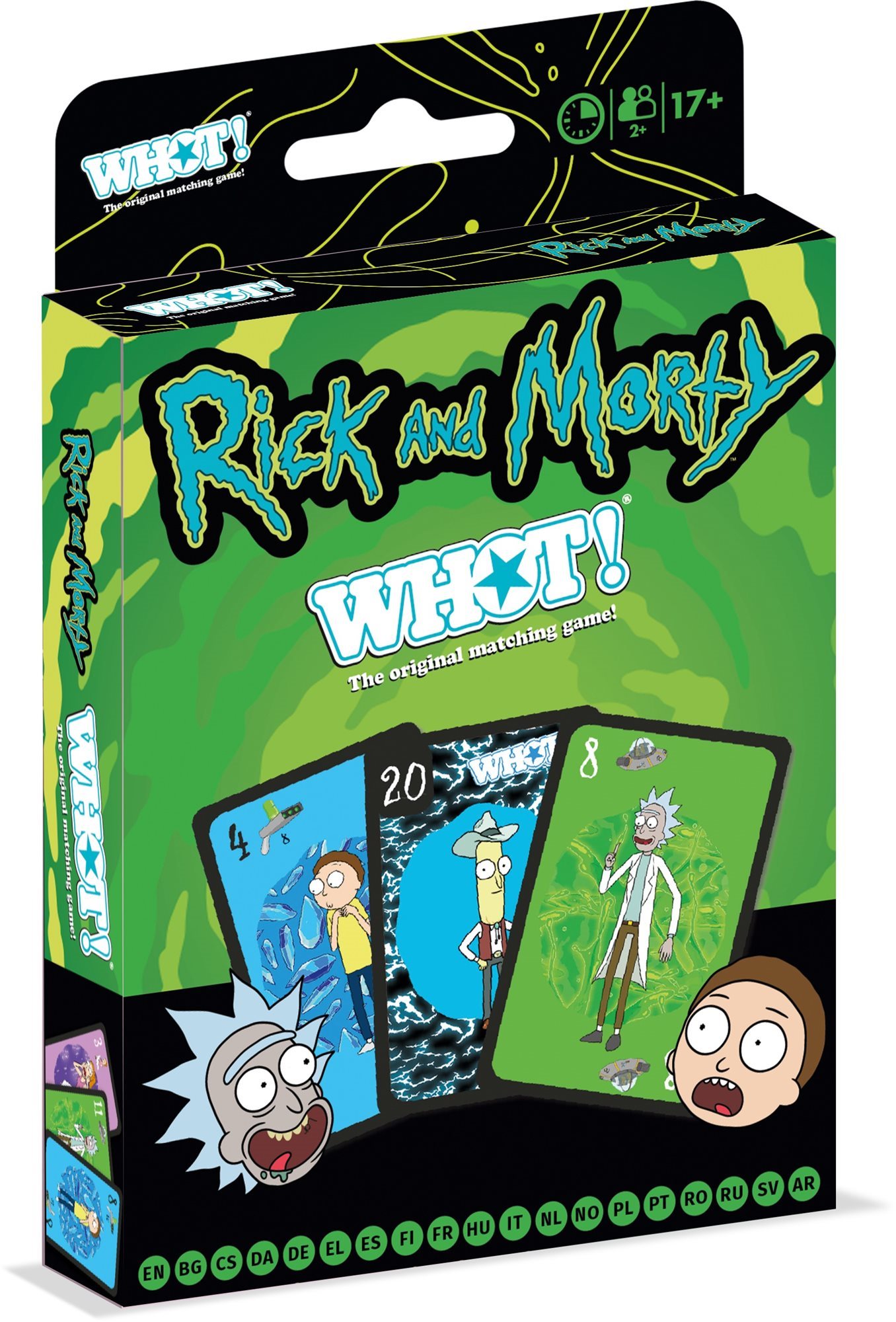 WHOT Rick and Morty Kartová hra