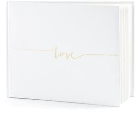 Kniha hostí 24 × 18,5 cm – Svadba Párty doplnky