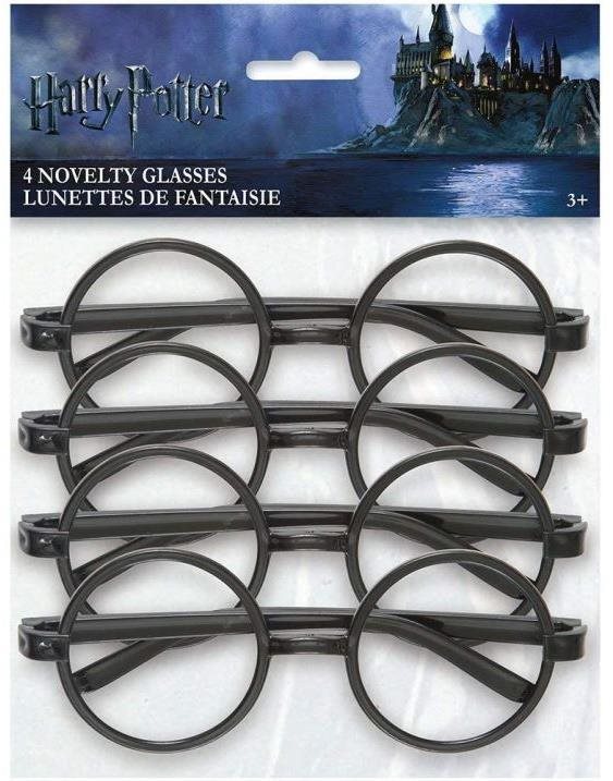 Okuliare Harry Potter – 4 ks Doplnok ku kostýmu