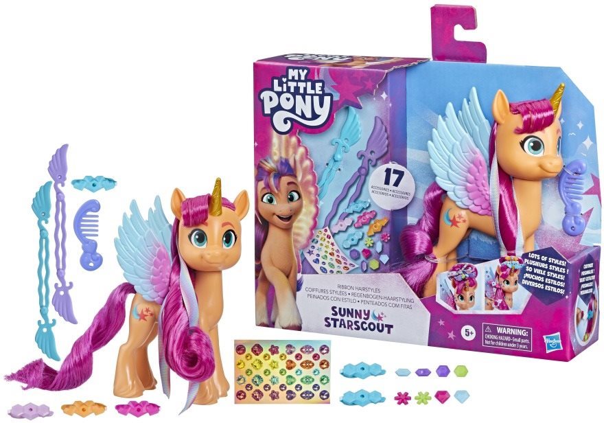 My Little Pony Kadernícke stužky Sunny Figúrka
