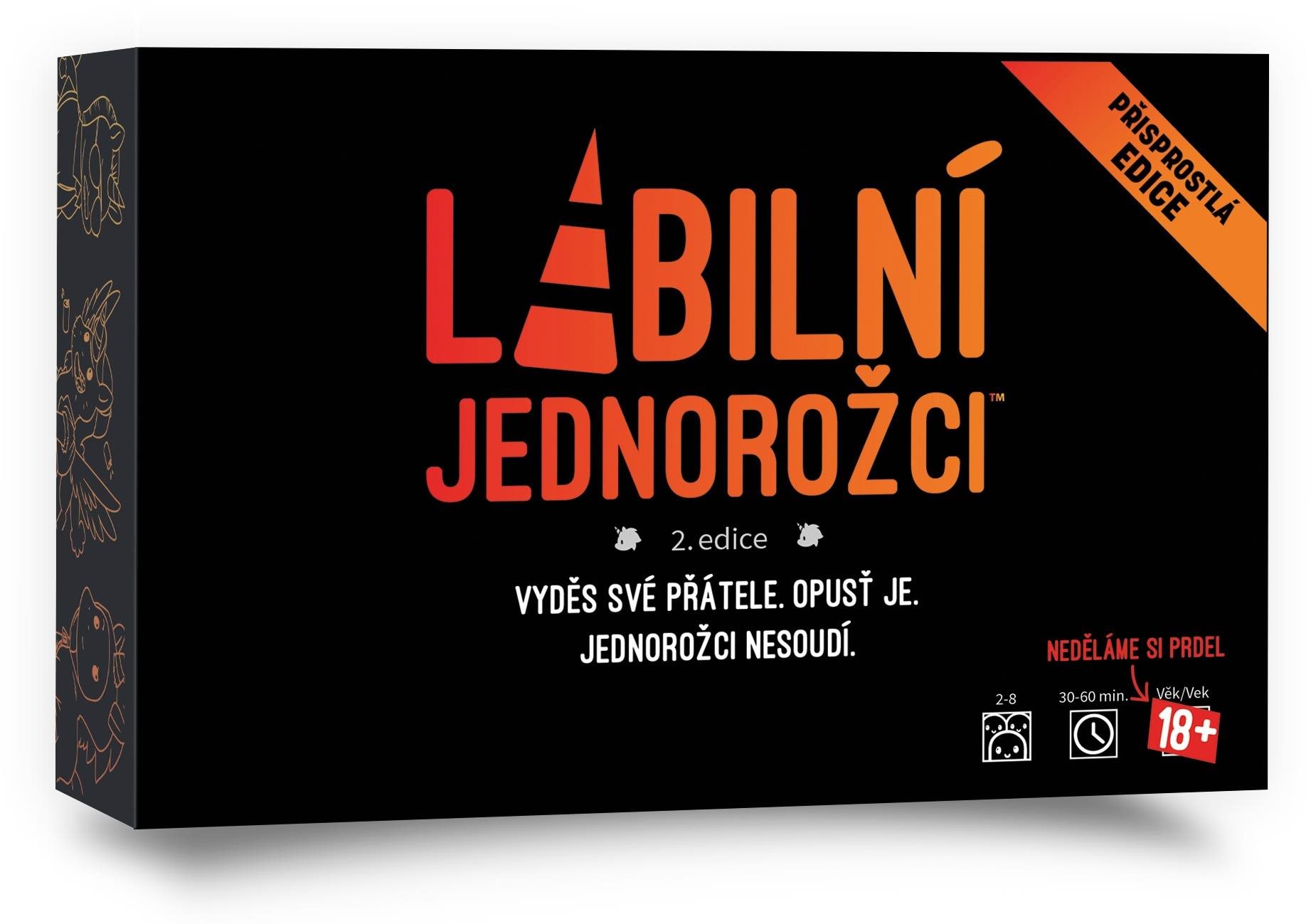 Labilné jednorožce: Bláznivá edícia Kartová hra