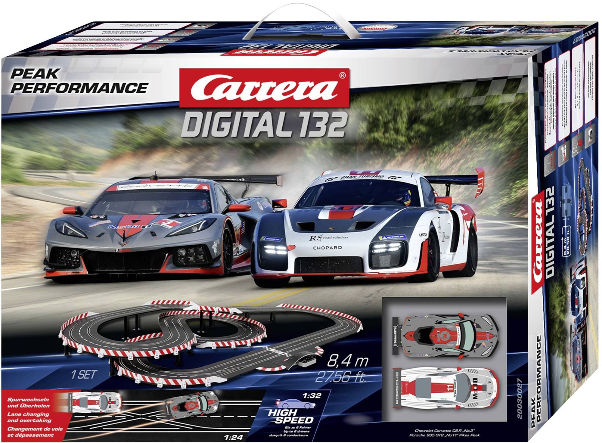 Carrera Autodráha D132 30027 Peak Performance Autodráha