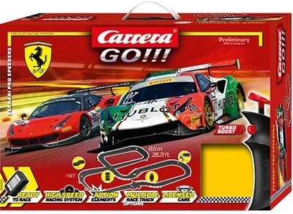 Carrera Autópálya játék GO 62551 Ferrari Pro Speeders Autópálya játék