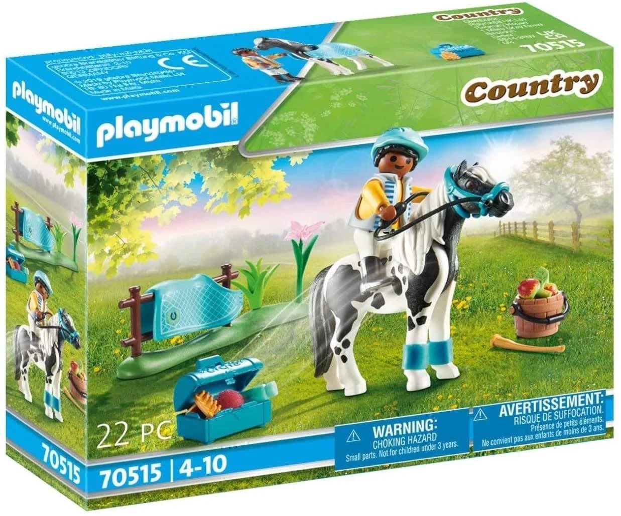 Playmobil Zberateľský poník ,,Lewitzer" Stavebnica