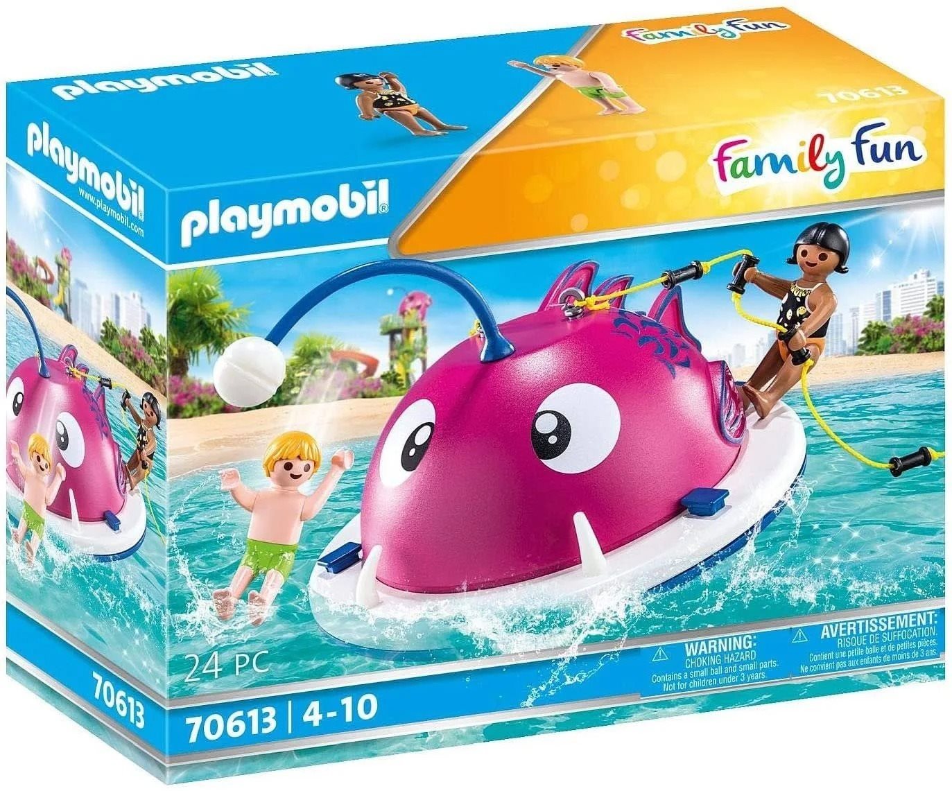 Playmobil Plávací ostrov na lezenie Stavebnica