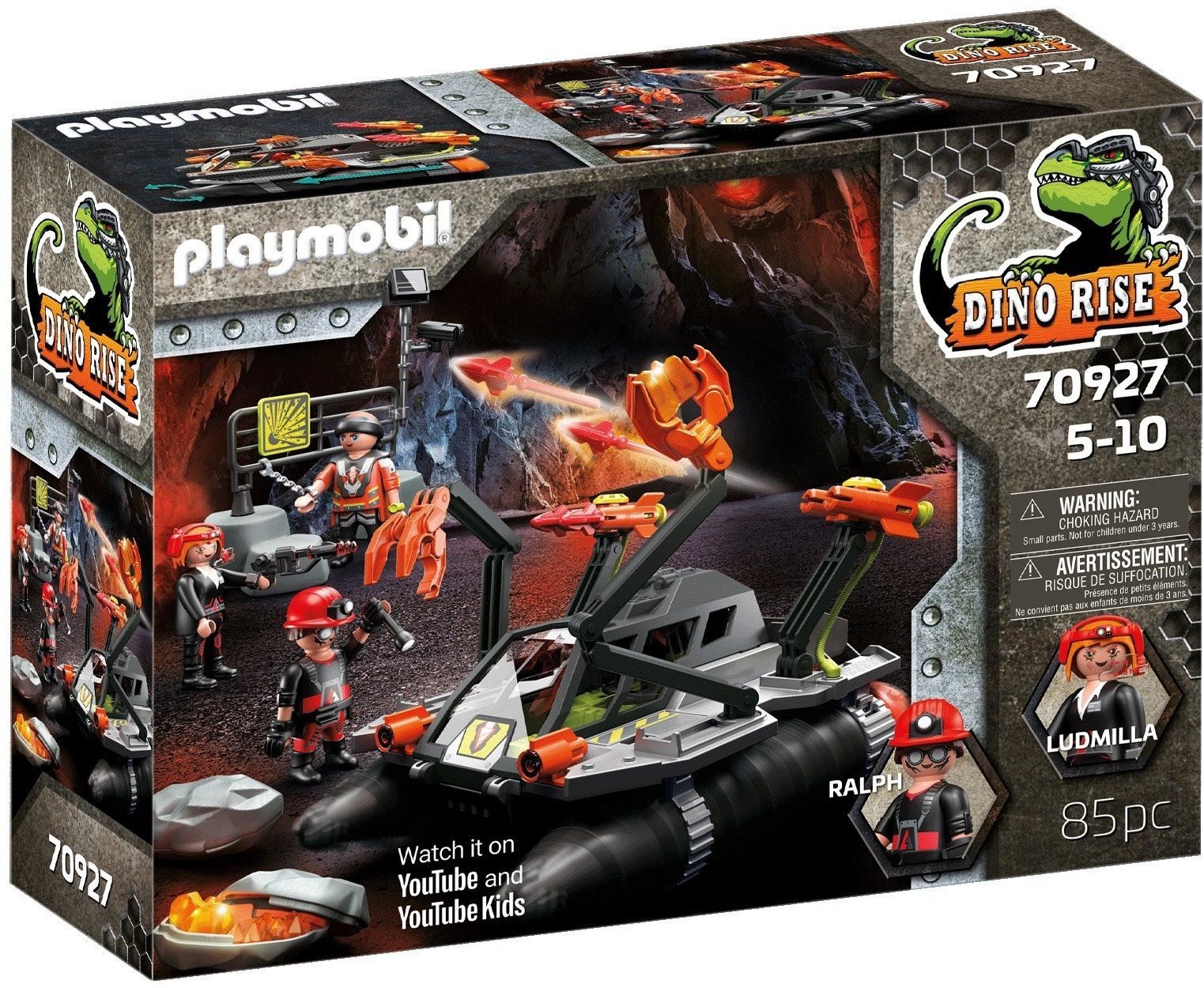 Playmobil 70927 Comet Corp. pusztító fúrója Építőjáték