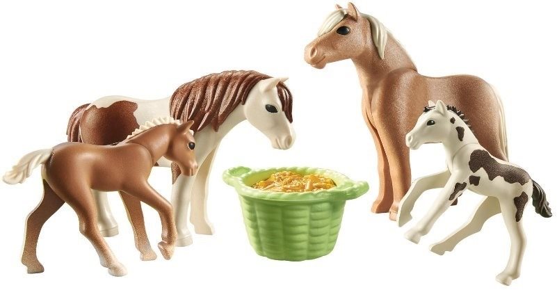 Playmobil 71000 2 izlandi póni csikóval Építőjáték