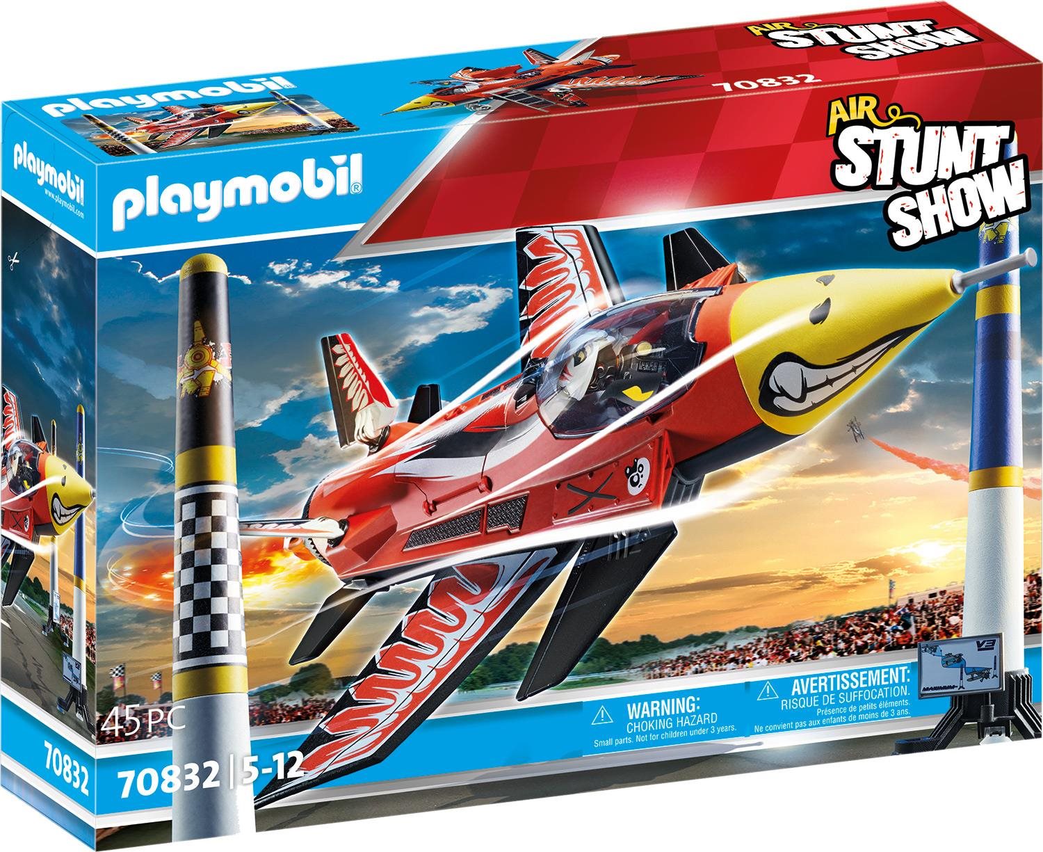 Playmobil 70832 Air Stuntshow "Sas" sugárhajtású gép Építőjáték
