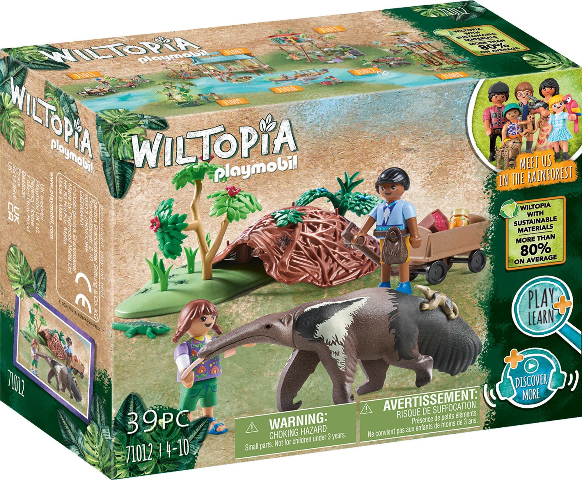 Playmobil 71012 Wiltopia - Ameisenbärpflege Bausatz