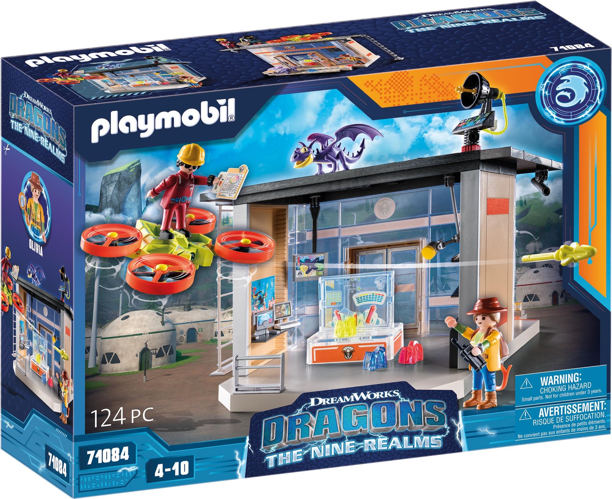 Playmobil 71084 Dragons - The Nine Realms: Icaris Lab Építőjáték