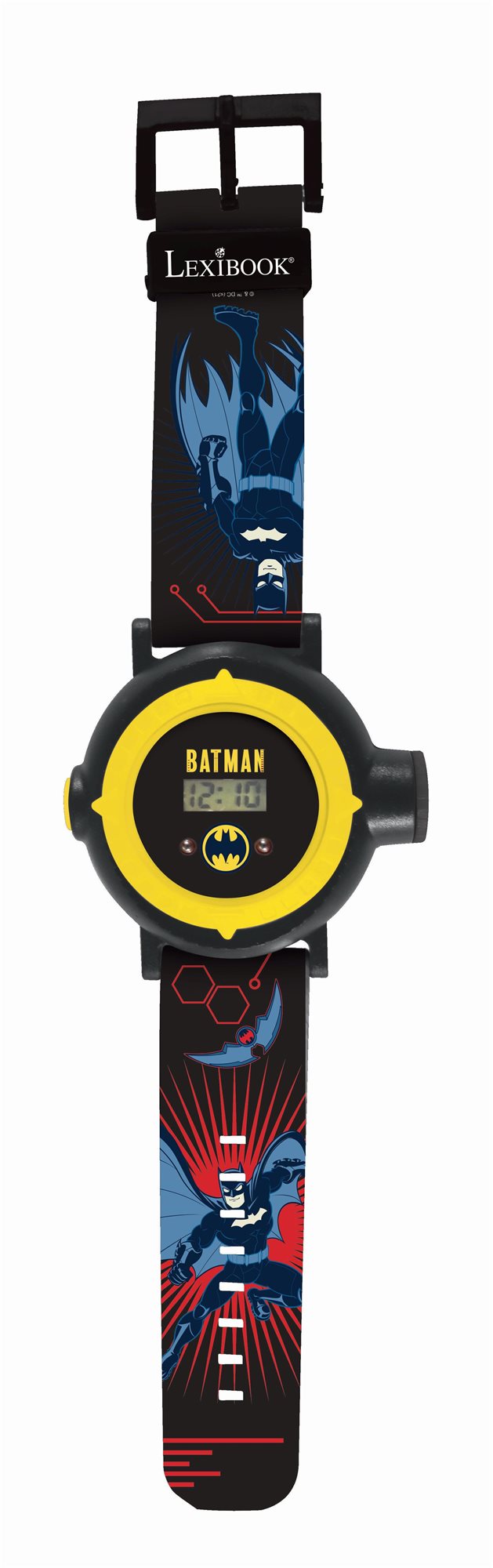 Lexibook Batman Digitális kivetítős óra 20 képpel Gyerekóra