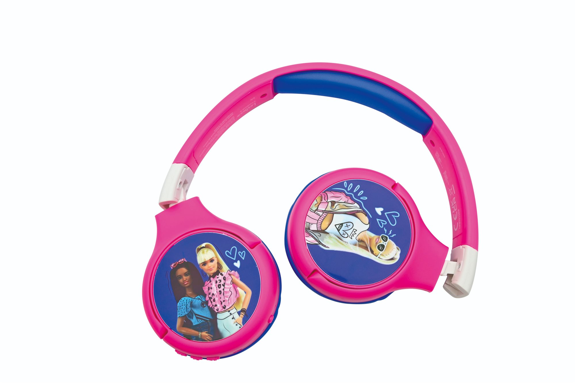 Lexibook Barbie - összecsukható Vezeték nélküli fül-/fejhallgató