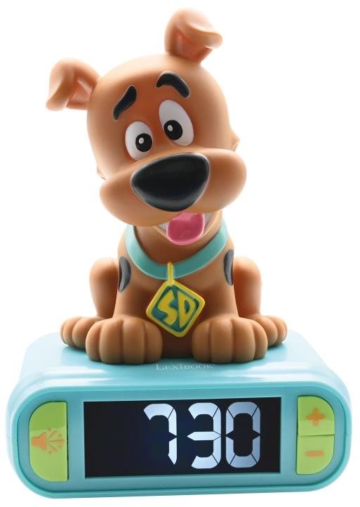 Lexibook Scooby Doo gyermek ébresztőóra éjszakai fénnyel Ébresztőóra