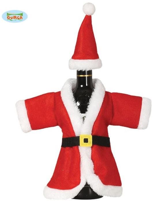 Vianočný obal na fľašu – Mikuláš – Vianoce Vianočná dekorácia