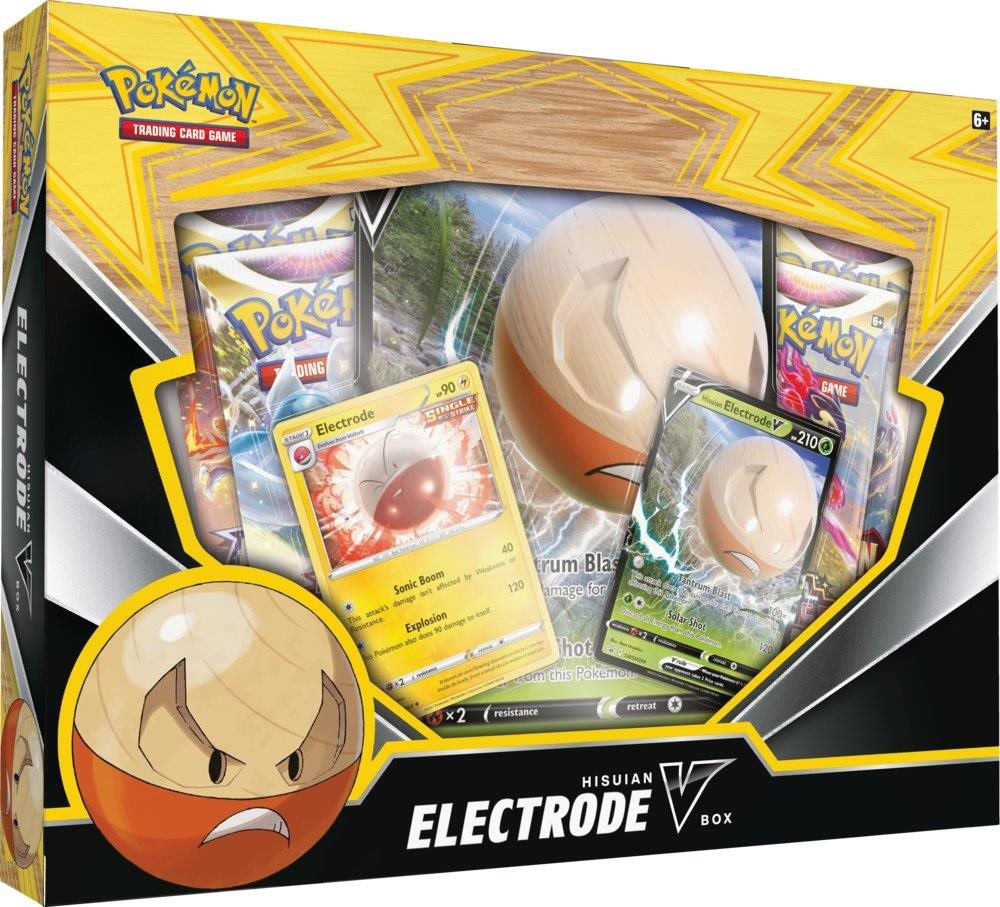 Pokémon TCG: Hisuian Electrode V Box Pokémon kártya
