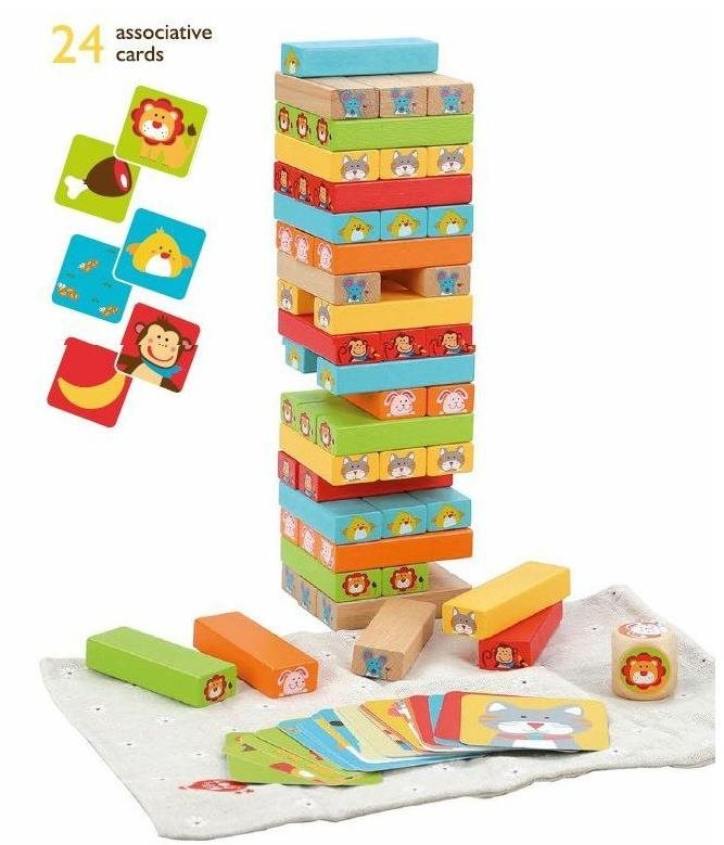 Lucy & Leo 236 "Találd ki, ki" - Jenga játék Társasjáték