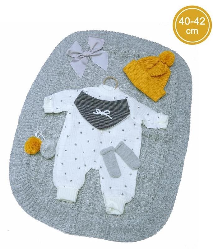 Llorens M740-01 New Born játékbaba ruha, 40-42 cm méretű Játékbaba...