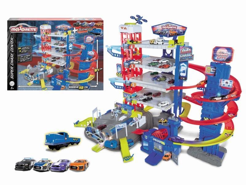 Garáž Super Chase Center Garáž pre autíčka