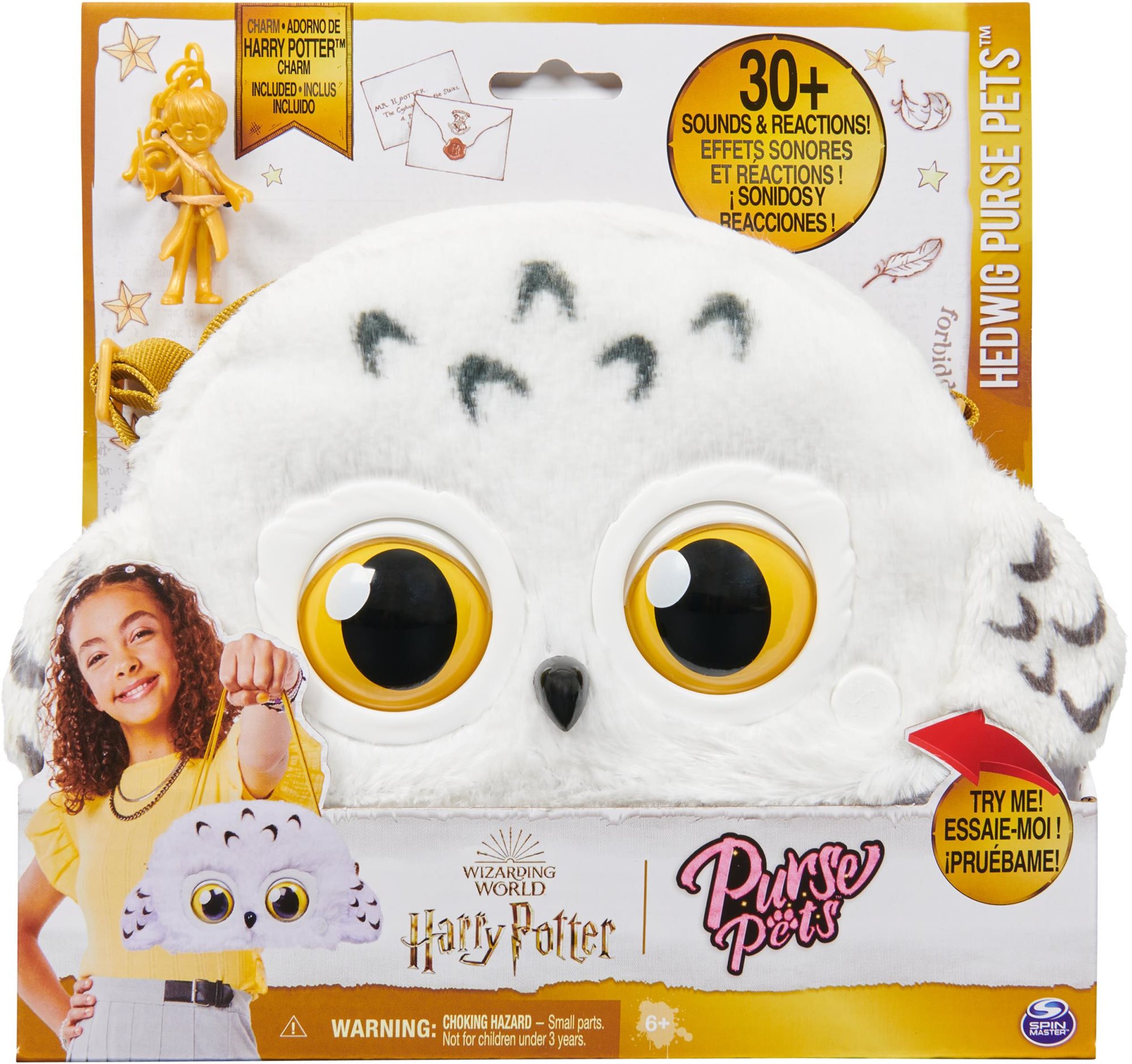 Purse Pets Harry Potter Interaktívna kabelka Hedvika Detská kabelka