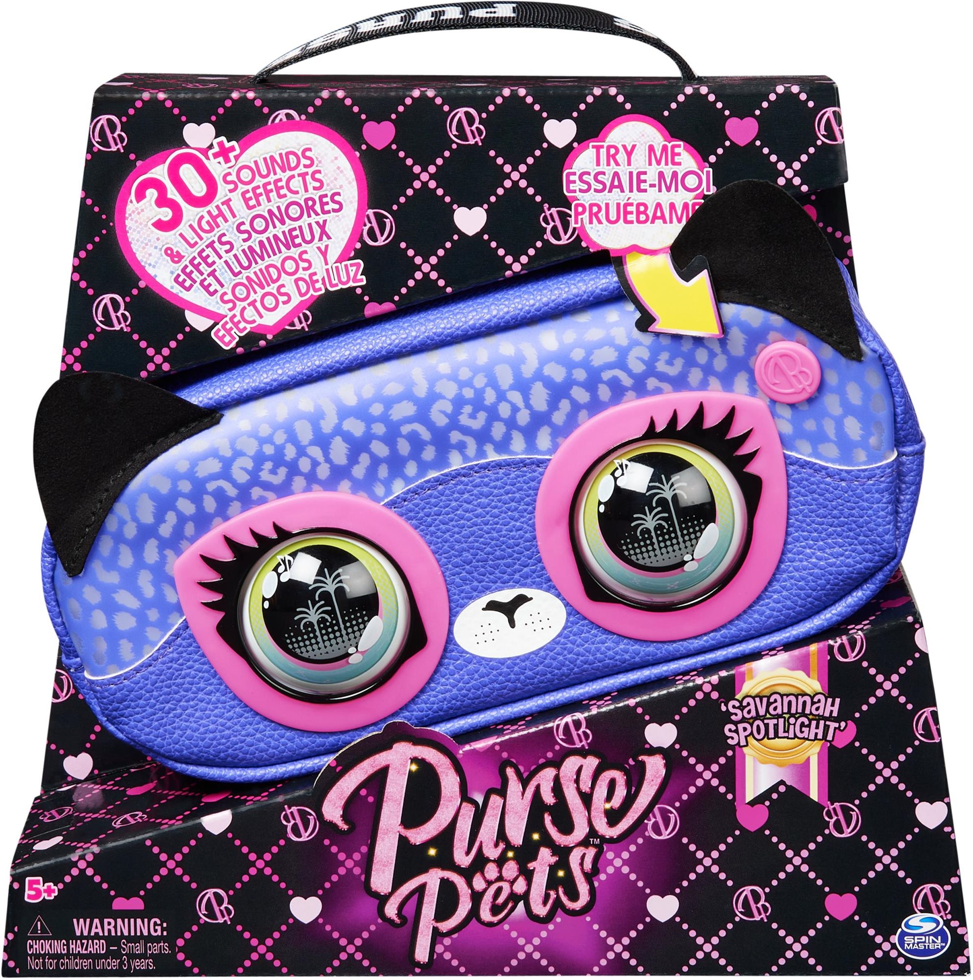Purse Pets Interaktívna Ľadvinka Gepard Detská kabelka
