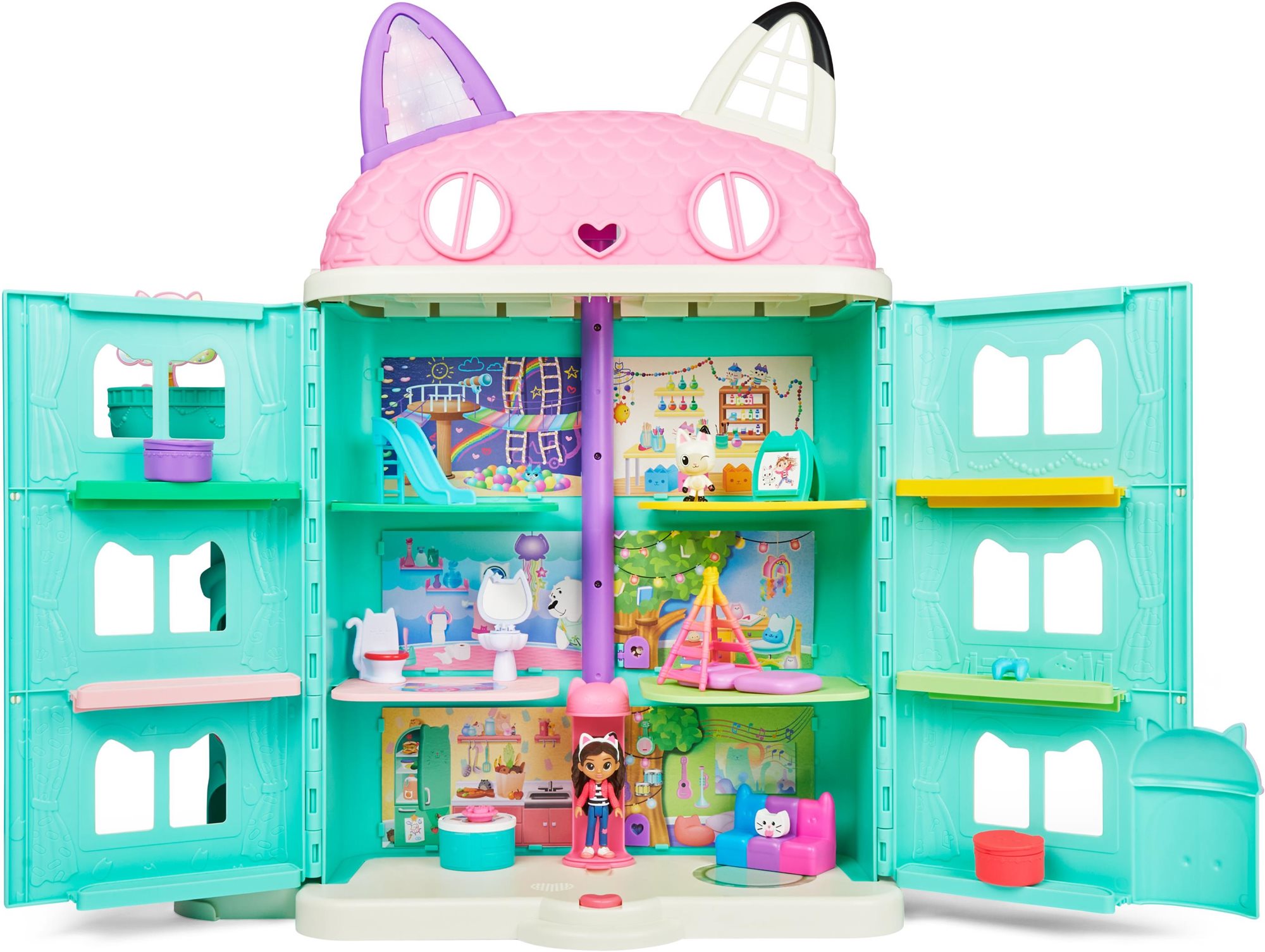 Gabby's Dollhouse Großes Haus Figuren-Set und Zubehör