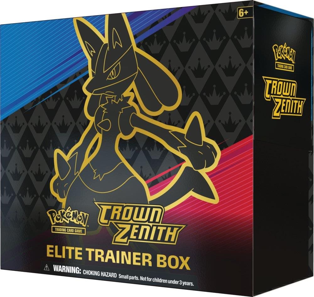 Pokémon TCG: SWSH12.5 Crown Zenith - Lucario ETB Pokémon Karten