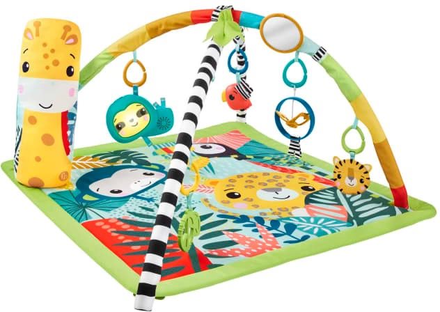 Fisher-price Hracia dečka so žirafou 3 v 1 Hracia deka
