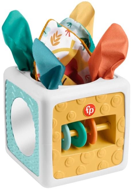 Fisher-price Vidám zsebkendős doboz Kirakós játék